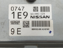 2014-2018 Nissan Versa PCM Engine Computer ECU ECM PCU OEM P/N:NEC980-028 NEC000-889 Fits 2014 2015 2016 2017 2018 OEM Used Auto Parts