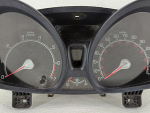 2012 Ford Fiesta Instrument Cluster Speedometer Gauges P/N:10894-AA CE8T-10849-AC Fits OEM Used Auto Parts