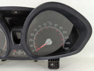 2012 Ford Fiesta Instrument Cluster Speedometer Gauges P/N:10894-AA CE8T-10849-AC Fits OEM Used Auto Parts