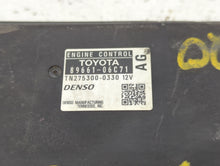2007 Toyota Camry PCM Engine Computer ECU ECM PCU OEM P/N:89981-33012 89661-06C41 Fits OEM Used Auto Parts
