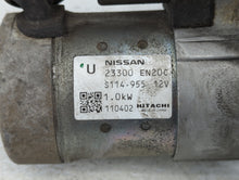 2010-2012 Nissan Versa Car Starter Motor Solenoid OEM P/N:23300 EN20C Fits 2010 2011 2012 2013 OEM Used Auto Parts