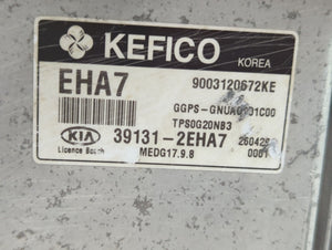 2016 Kia Soul PCM Engine Computer ECU ECM PCU OEM P/N:39131-2EHA7 39133-2EHA7 Fits OEM Used Auto Parts