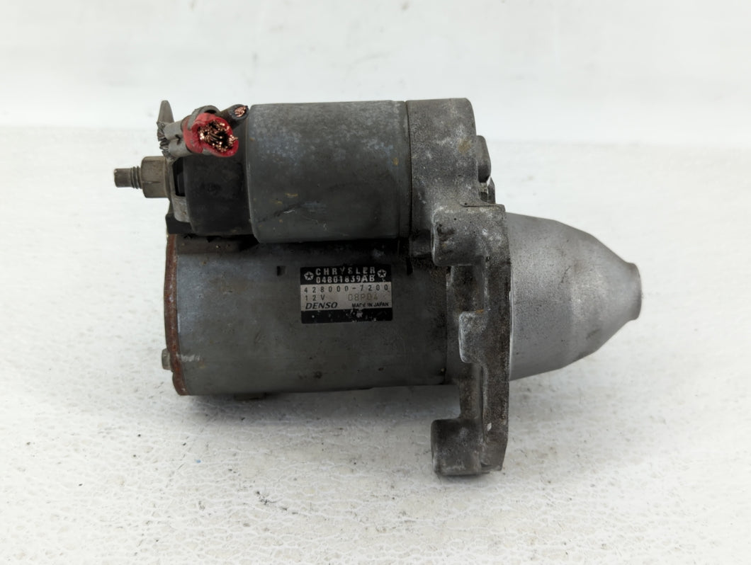 2011-2014 Chrysler 200 Car Starter Motor Solenoid OEM P/N:04801839AB Fits 2011 2012 2013 2014 OEM Used Auto Parts