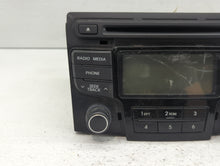 2012-2015 Hyundai Sonata Radio AM FM Cd Player Receiver Replacement P/N:96180-3Q6504X 96180-3Q700 Fits 2012 2013 2014 2015 OEM Used Auto Parts