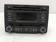 2012-2015 Kia Rio Radio AM FM Cd Player Receiver Replacement P/N:96170-1W950CA 96170-1W900CA Fits 2012 2013 2014 2015 OEM Used Auto Parts