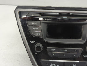 2013 Hyundai Elantra Radio AM FM Cd Player Receiver Replacement P/N:96170-3X135RA5 Fits OEM Used Auto Parts