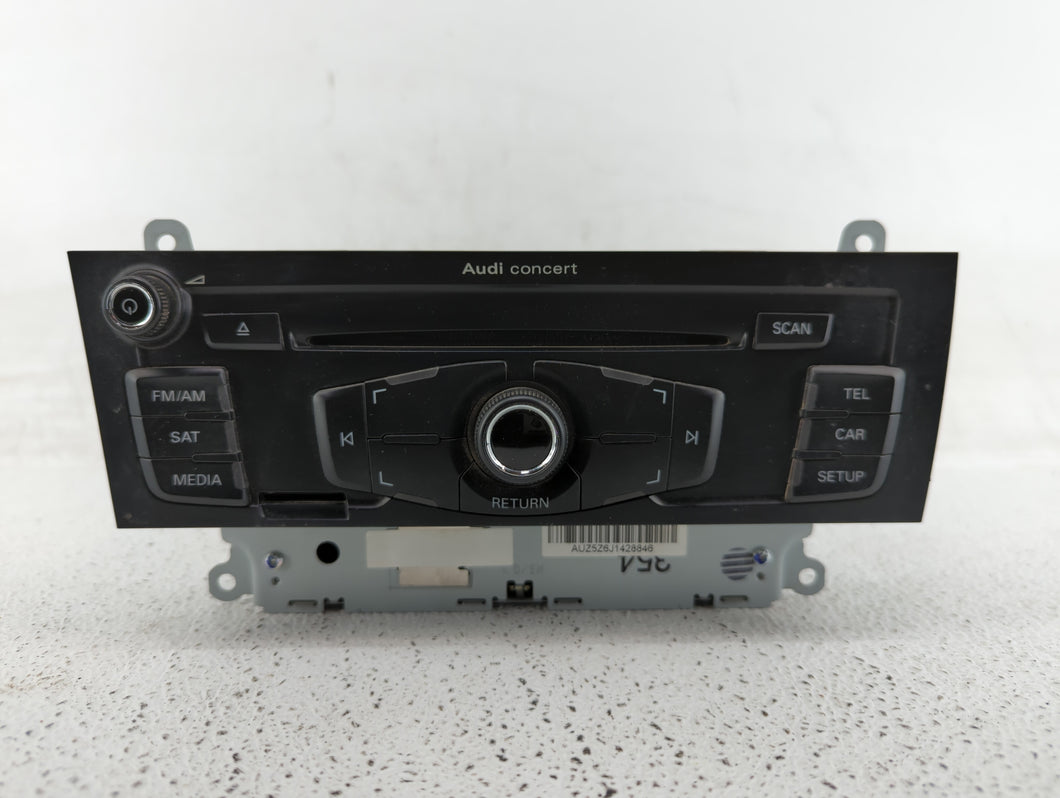 2010-2012 Audi A4 Radio AM FM Cd Player Receiver Replacement P/N:8T1 035 186 R 8T1 035 664 A Fits OEM Used Auto Parts