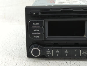 2012-2015 Kia Rio Radio AM FM Cd Player Receiver Replacement P/N:96170-1W855CA 96160-1W105CA Fits 2012 2013 2014 2015 OEM Used Auto Parts