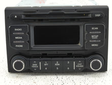 2012-2015 Kia Rio Radio AM FM Cd Player Receiver Replacement P/N:96170-1W855CA 96160-1W105CA Fits 2012 2013 2014 2015 OEM Used Auto Parts