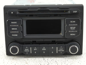 2012-2015 Kia Rio Radio AM FM Cd Player Receiver Replacement P/N:96170-1W855CA 96160-1W105CA Fits 2012 2013 2014 2015 OEM Used Auto Parts