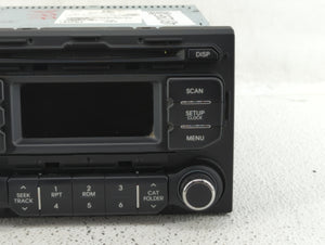 2012-2015 Kia Rio Radio AM FM Cd Player Receiver Replacement P/N:96170-1W855CA 96160-1W105CA Fits 2012 2013 2014 2015 OEM Used Auto Parts