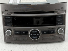 2010-2012 Subaru Legacy Radio AM FM Cd Player Receiver Replacement P/N:86201AJ62A 86201AJ61A Fits 2010 2011 2012 OEM Used Auto Parts