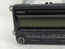 2011-2014 Volkswagen Jetta Radio AM FM Cd Player Receiver Replacement P/N:1K0 035 164 D 1K0 035 164 F Fits OEM Used Auto Parts