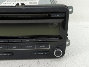 2011-2014 Volkswagen Jetta Radio AM FM Cd Player Receiver Replacement P/N:1K0 035 164 D 1K0 035 164 F Fits OEM Used Auto Parts