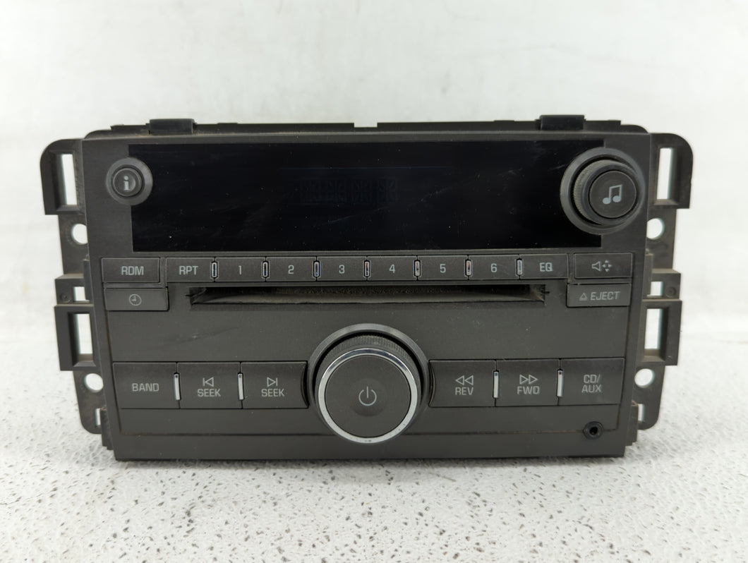 2007 Buick Lucerne Radio AM FM Cd Player Receiver Replacement P/N:25776332 15797875 Fits OEM Used Auto Parts