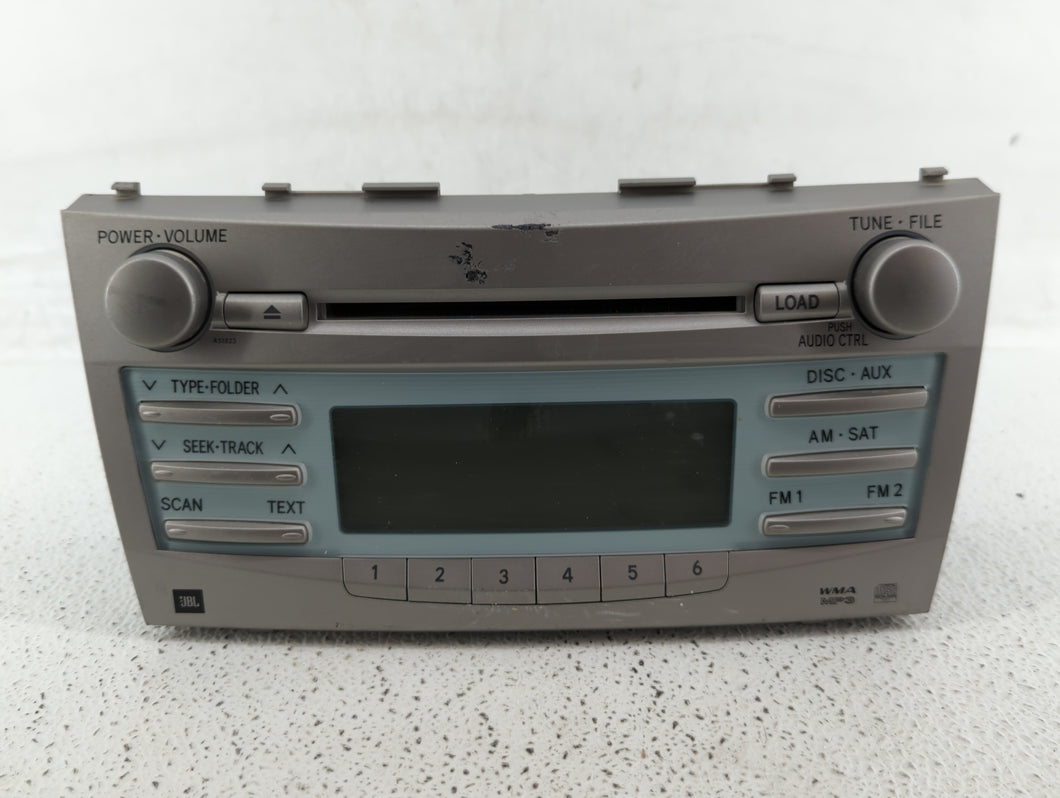 2007-2009 Toyota Camry Radio AM FM Cd Player Receiver Replacement P/N:86120-06191 86120-06190 Fits 2007 2008 2009 OEM Used Auto Parts