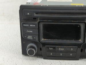 2014 Hyundai Sonata Radio AM FM Cd Player Receiver Replacement P/N:96170-3Q1004X Fits OEM Used Auto Parts