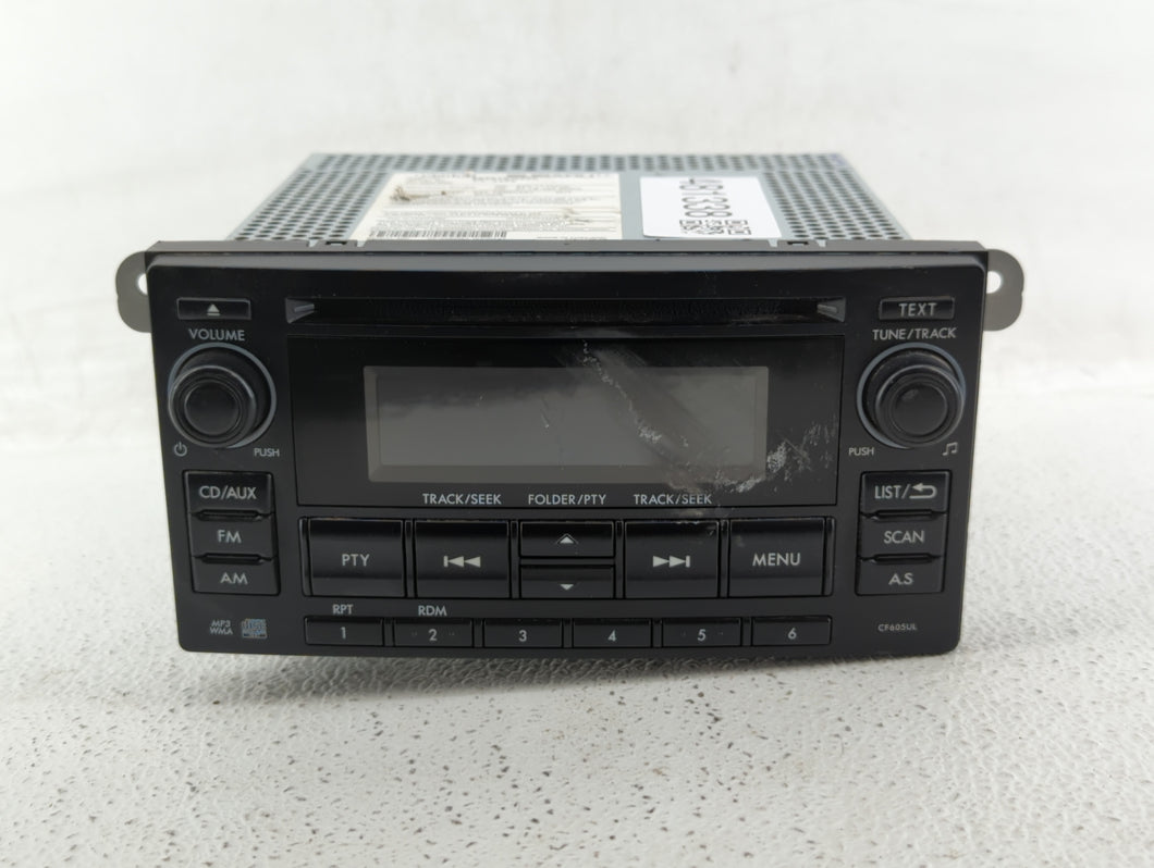 2015 Subaru Forester Radio AM FM Cd Player Receiver Replacement P/N:86201SG620 86201SG600 Fits OEM Used Auto Parts