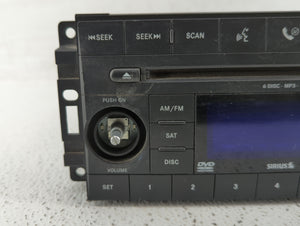 2009-2011 Volkswagen Routan Radio AM FM Cd Player Receiver Replacement P/N:05064930AC 05064931AC Fits 2009 2010 2011 OEM Used Auto Parts