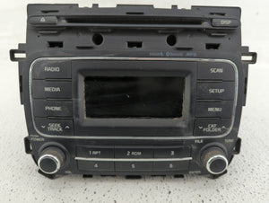 2014-2016 Kia Forte Radio AM FM Cd Player Receiver Replacement P/N:96170-A7151WK Fits 2014 2015 2016 OEM Used Auto Parts