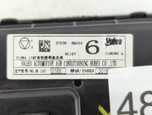 2017-2021 Nissan Qashqai Climate Control Module Temperature AC/Heater Replacement P/N:27500 7FE0A 27500 6MA0A Fits OEM Used Auto Parts