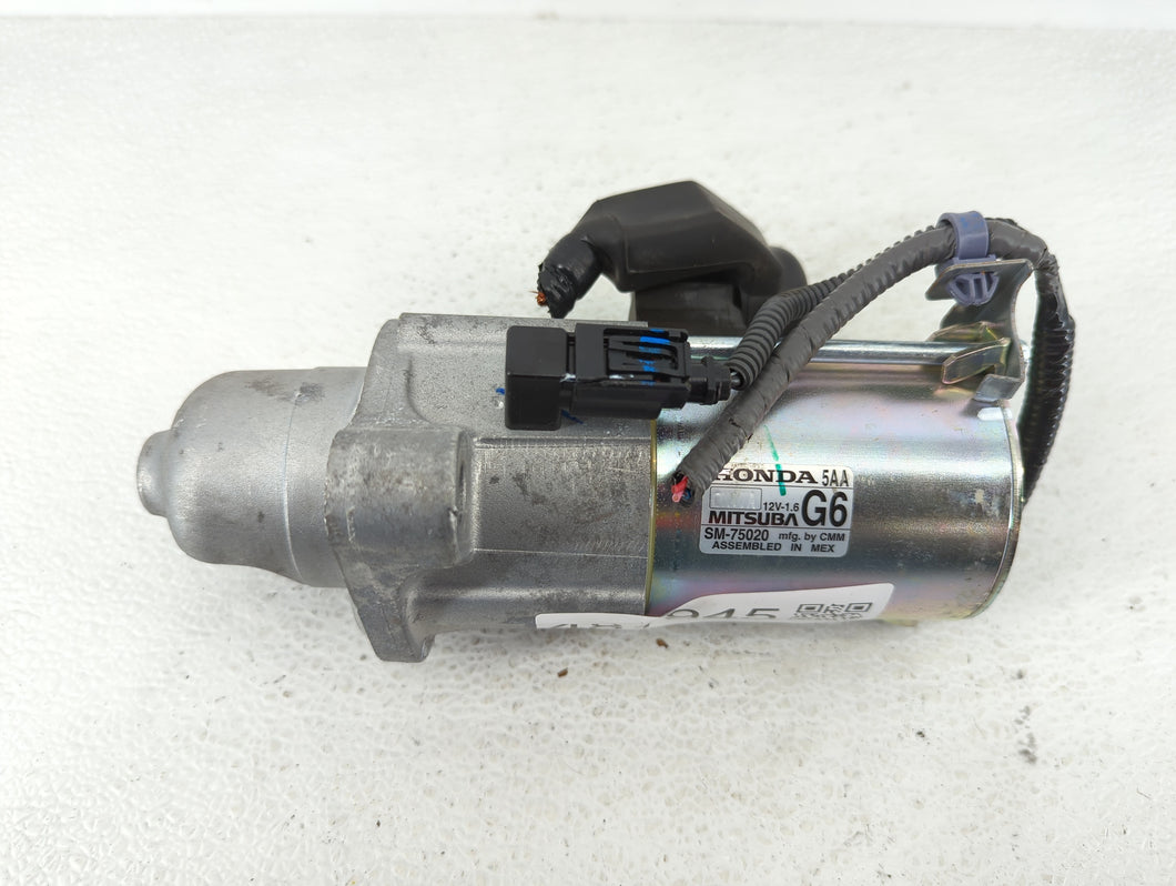 2016-2017 Honda Civic Car Starter Motor Solenoid OEM P/N:SM-75020 Fits 2016 2017 2020 OEM Used Auto Parts