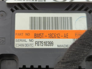 2012 Ford Focus Climate Control Module Temperature AC/Heater Replacement P/N:BM51-18522-BAW BM51-18522-AC Fits OEM Used Auto Parts