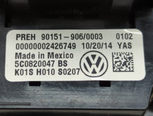 2015-2018 Volkswagen Jetta Climate Control Module Temperature AC/Heater Replacement P/N:5C0820047BS 5C0820047DA Fits OEM Used Auto Parts