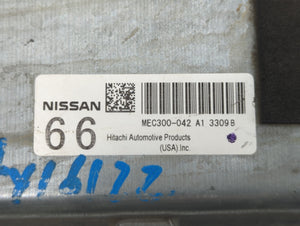 2011-2013 Nissan Altima PCM Engine Computer ECU ECM PCU OEM P/N:MEC300-042 A1 MEC300-011 A1 Fits 2011 2012 2013 OEM Used Auto Parts
