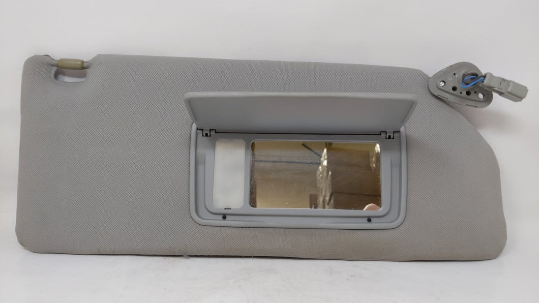 2005-2010 Honda Odyssey Passenger Right Sun Visor Sunvisor Gray - Oemusedautoparts1.com