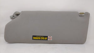 2005-2010 Honda Odyssey Passenger Right Sun Visor Sunvisor Gray - Oemusedautoparts1.com