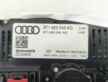 2009-2012 Audi A4 Climate Control Module Temperature AC/Heater Replacement P/N:8T1 820 043 AQ 8T1 820 043 AA Fits OEM Used Auto Parts