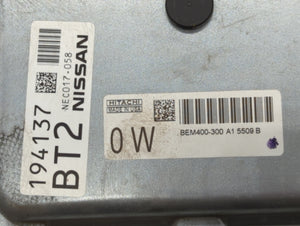 2015 Nissan Altima PCM Engine Computer ECU ECM PCU OEM P/N:NEC017-058 NEC005-664 Fits 2013 2014 OEM Used Auto Parts