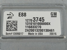 2020-2021 Chevrolet Malibu PCM Engine Computer ECU ECM PCU OEM P/N:12696017 12703745 Fits 2020 2021 2022 OEM Used Auto Parts