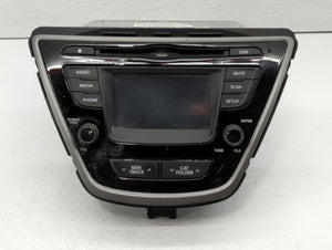 2014-2016 Hyundai Elantra Radio AM FM Cd Player Receiver Replacement P/N:961803X165GU Fits 2014 2015 2016 OEM Used Auto Parts