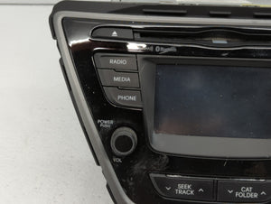 2014-2016 Hyundai Elantra Radio AM FM Cd Player Receiver Replacement P/N:961803X165GU Fits 2014 2015 2016 OEM Used Auto Parts