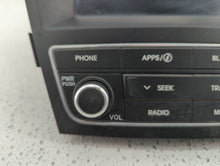 2018 Hyundai Santa Fe Sport Radio AM FM Cd Player Receiver Replacement P/N:96160-4Z0004X Fits 2017 OEM Used Auto Parts