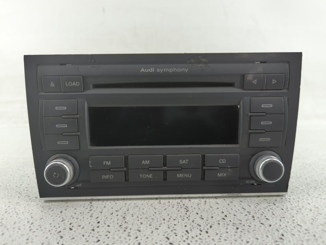 2007 Audi A4 Radio AM FM Cd Player Receiver Replacement P/N:8E0 035 195 AF 8E0 035 195 AC Fits OEM Used Auto Parts