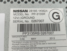 2011-2014 Nissan Juke Radio AM FM Cd Player Receiver Replacement P/N:28185 1KM2A 259151JU0B Fits 2011 2012 2013 2014 OEM Used Auto Parts