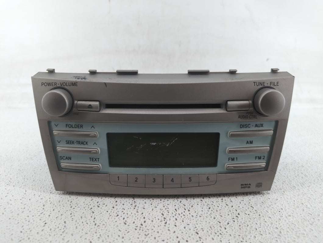 2007-2009 Toyota Camry Radio AM FM Cd Player Receiver Replacement P/N:86120-06181 86120-06182 Fits 2007 2008 2009 OEM Used Auto Parts