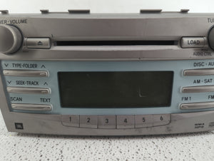 2007-2009 Toyota Camry Radio AM FM Cd Player Receiver Replacement P/N:86120-33A00 86120-33A01 Fits 2007 2008 2009 OEM Used Auto Parts