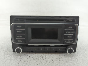 2016-2017 Kia Rio Radio AM FM Cd Player Receiver Replacement P/N:96170-1W960CA Fits 2016 2017 OEM Used Auto Parts