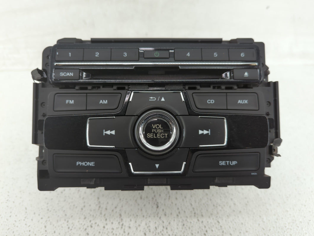 2013-2015 Honda Civic Radio AM FM Cd Player Receiver Replacement P/N:39100-TR3-A314-M1 Fits 2013 2014 2015 OEM Used Auto Parts