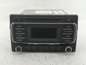 2016-2017 Kia Rio Radio AM FM Cd Player Receiver Replacement P/N:96170-1W960CA Fits 2016 2017 OEM Used Auto Parts