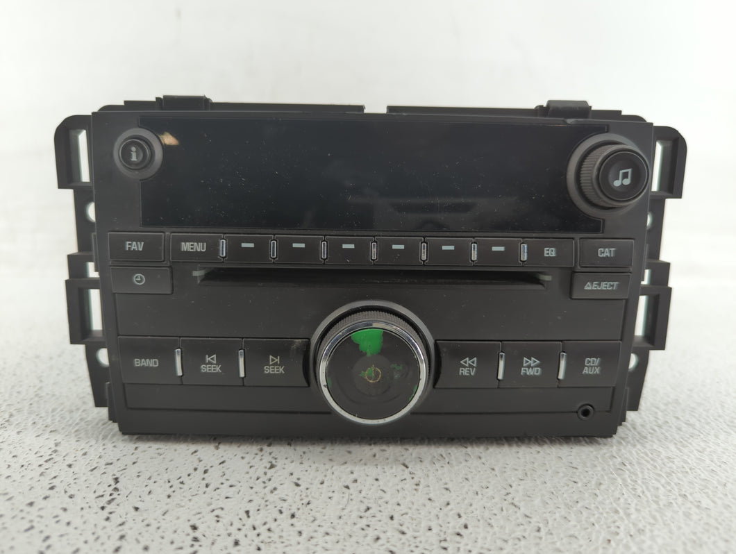 2007 Chevrolet Avalanche 1500 Radio AM FM Cd Player Receiver Replacement P/N:15909951 25782841 Fits OEM Used Auto Parts