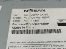 2012-2014 Nissan Murano Radio AM FM Cd Player Receiver Replacement P/N:2591A ZX78B 28185 1SX0A Fits 2012 2013 2014 OEM Used Auto Parts