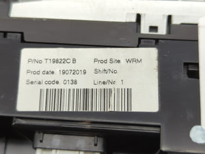 2018-2021 Nissan Kicks Climate Control Module Temperature AC/Heater Replacement P/N:T19822C T19816CB Fits 2018 2019 2020 2021 OEM Used Auto Parts