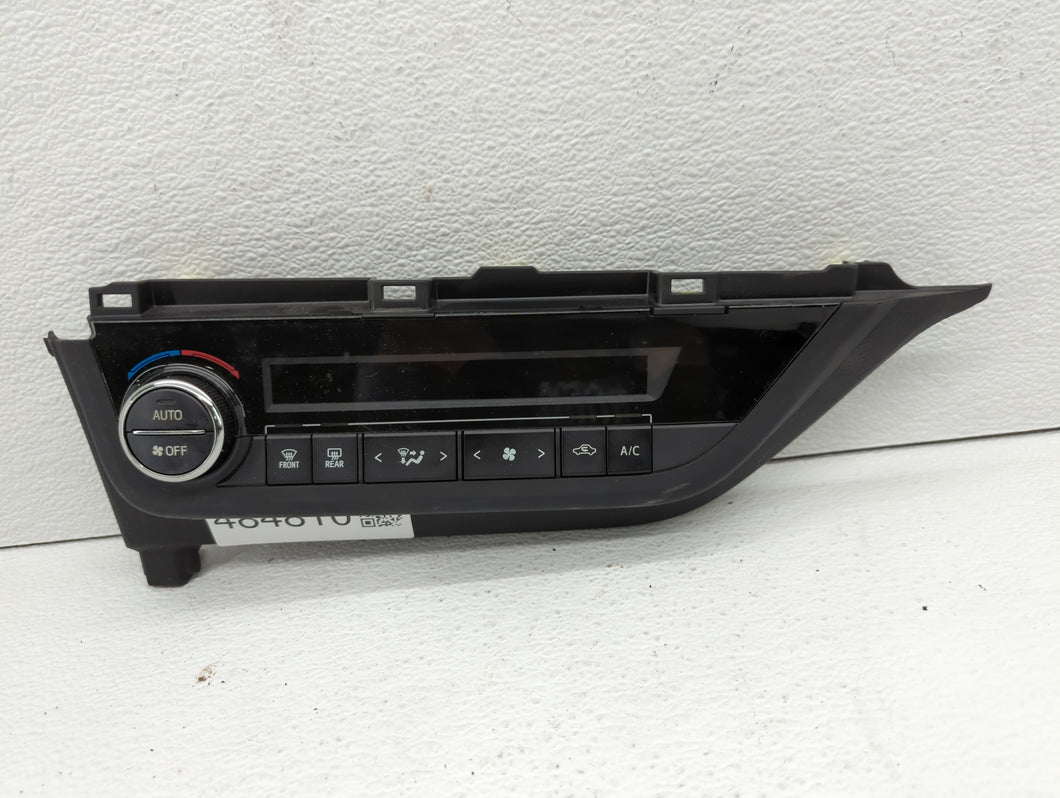 2014-2016 Toyota Corolla Climate Control Module Temperature AC/Heater Replacement P/N:55406-02470 75F832 Fits 2014 2015 2016 OEM Used Auto Parts