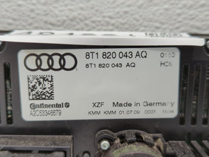 2009-2012 Audi A4 Climate Control Module Temperature AC/Heater Replacement P/N:8T1 820 043 AQ 8T1 820 043 AA Fits OEM Used Auto Parts