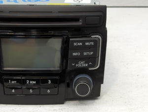 2011 Hyundai Sonata Radio AM FM Cd Player Receiver Replacement P/N:96180-3Q000 96560-3Q000 Fits OEM Used Auto Parts